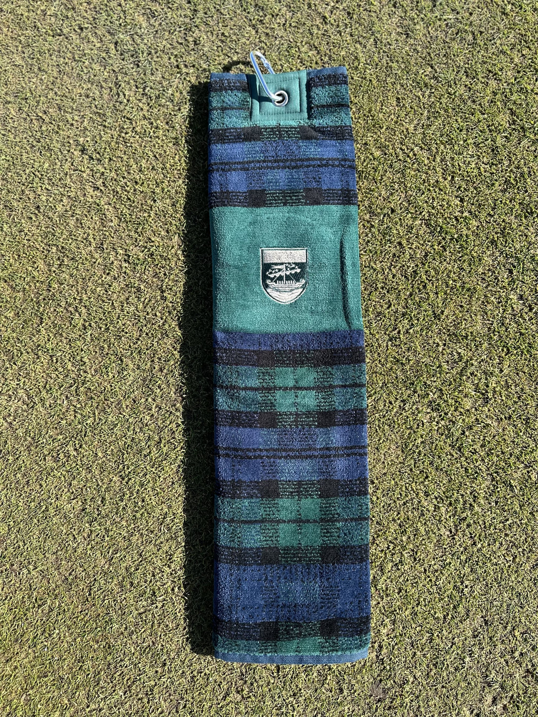 Tartan Tri Fold Towel