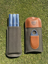 Load image into Gallery viewer, CGS Wax Canvas Cigar Flask
