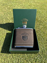 Load image into Gallery viewer, CGS Leather Bound Hip Flask
