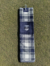 Load image into Gallery viewer, Tartan Tri Fold Towel
