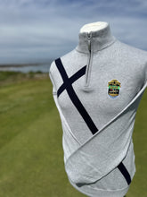 Load image into Gallery viewer, Saltire Zip Neck Sweater
