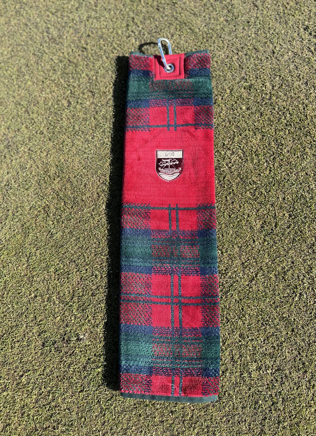 Tartan Tri Fold Towel