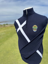 Load image into Gallery viewer, Saltire Zip Neck Sweater
