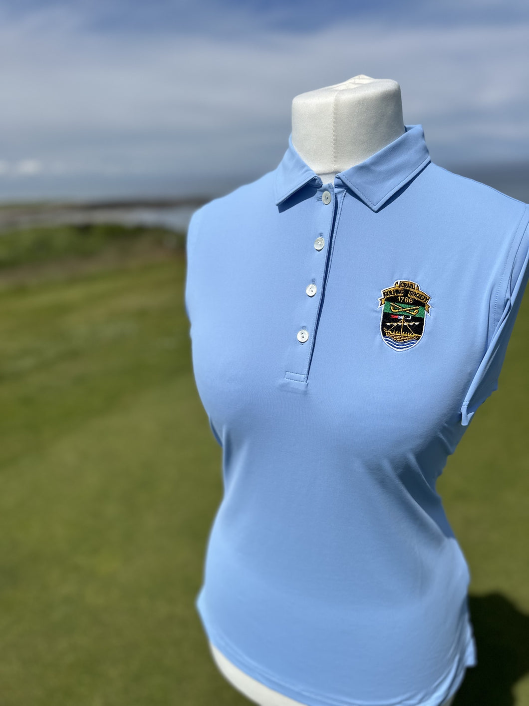Ladies Essential Button Polo