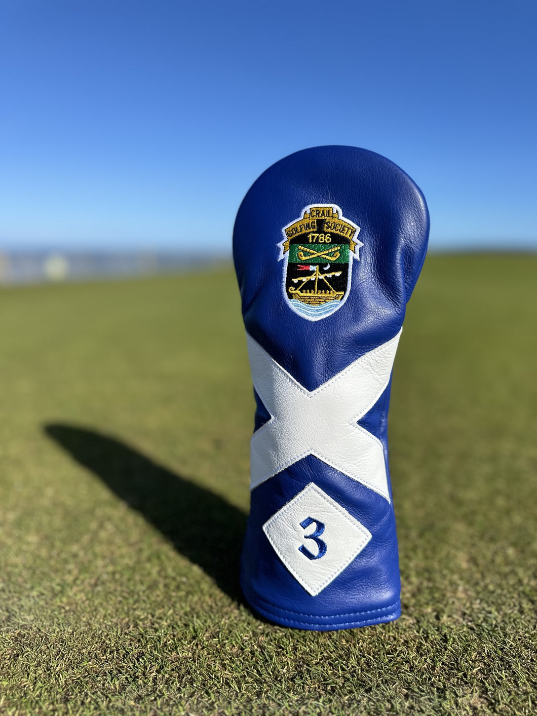 Scotland Leather Headcover 3 Wood