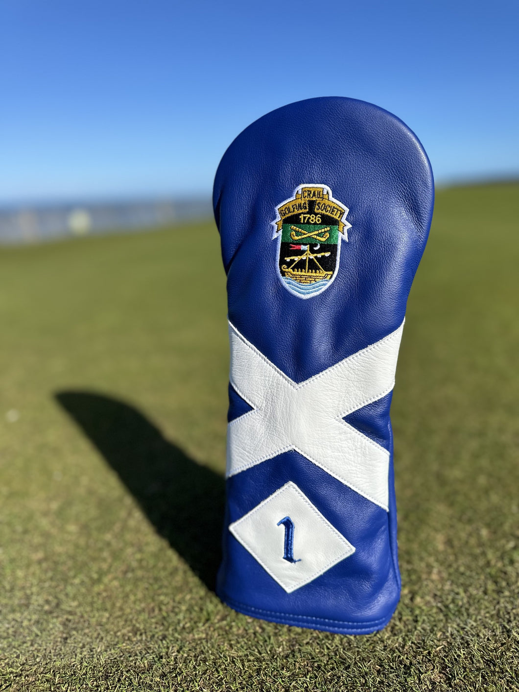 Scotland Leather Headcover Driver