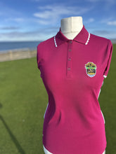 Load image into Gallery viewer, Ladies Arwen short Sleeve Scalloped Edge Polo
