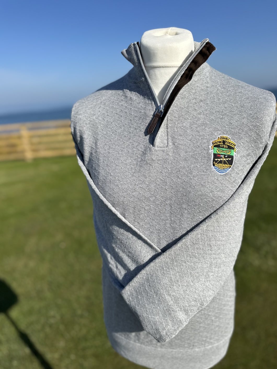 Exeter Zip Neck Sweater